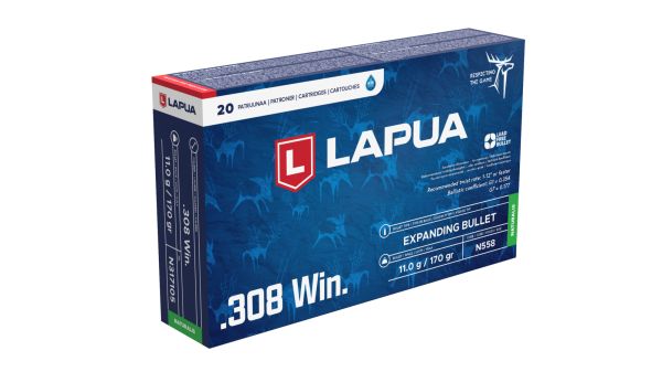 Lapua Naturalis .308win 11.0g