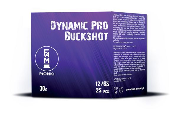 FAM Pionki Dynamic PRO Buckshot 8,6mm 28g